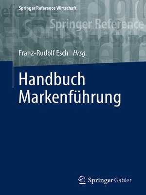 cover image of Handbuch Markenführung